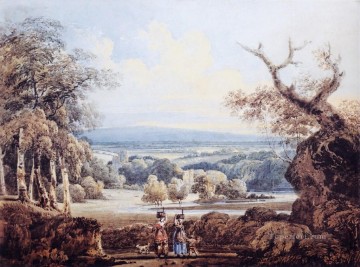 Thomas Girtin Painting - Arun watercolour painter scenery Thomas Girtin